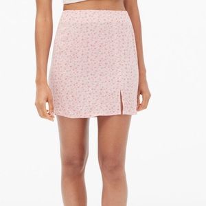 Aero floral skirt, Size L, Pink